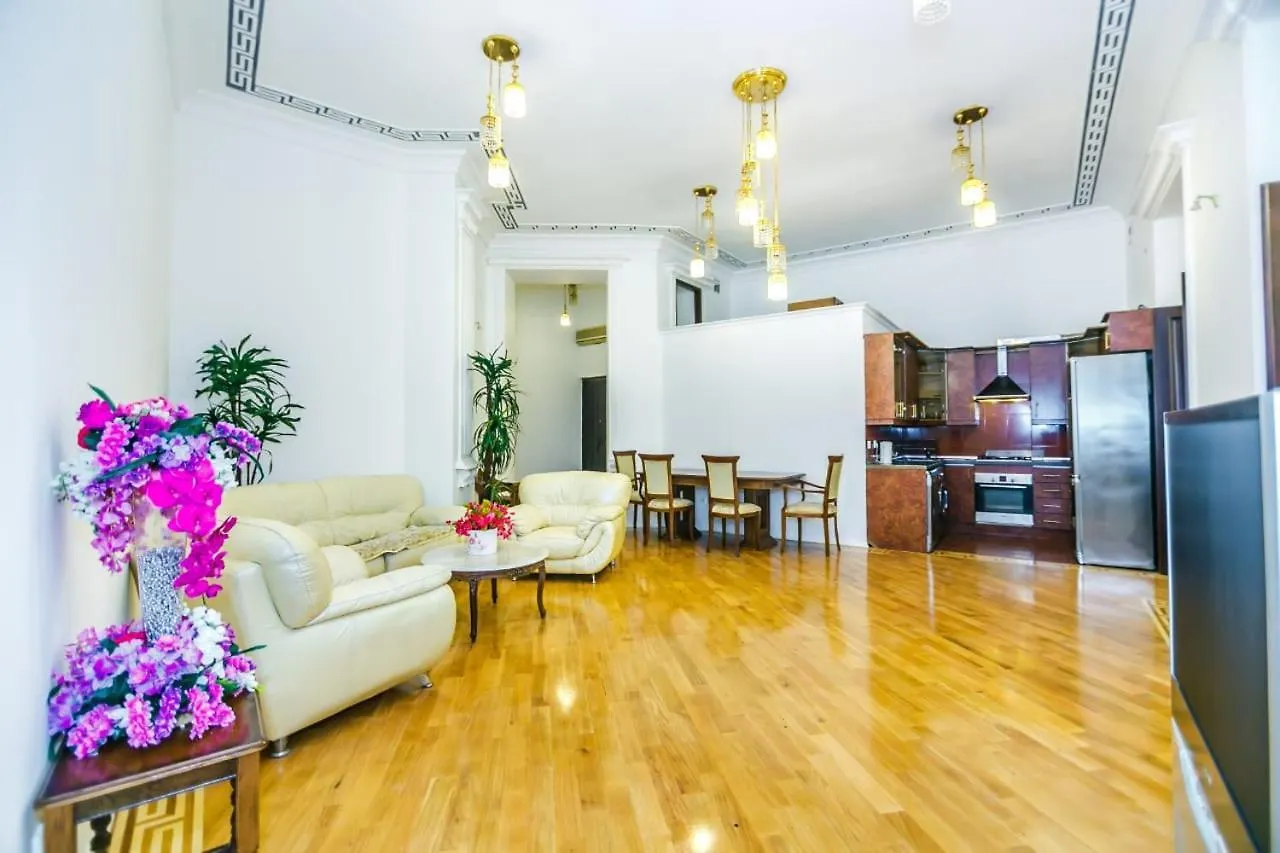 White Apartment In The Nizami Street Baku