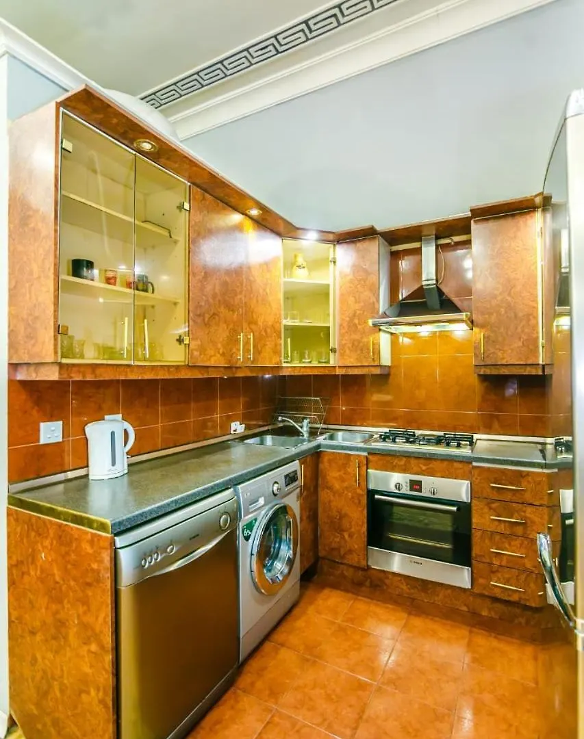 White Apartment In The Nizami Street Baku